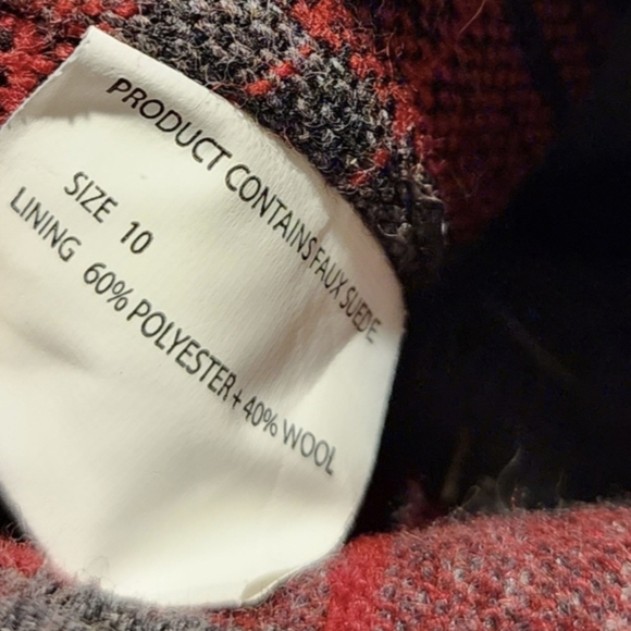 Muk Luks Mukluks Patti Gray Ankle Boot Slouchy Sweater Faux Suede Bootie Size 10 - Picture 9 of 10